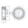 Rulment CSK20 P IMP