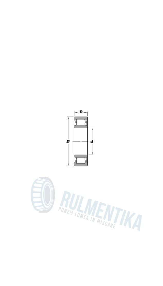 Rulment NU2212 ECP/C3 SKF