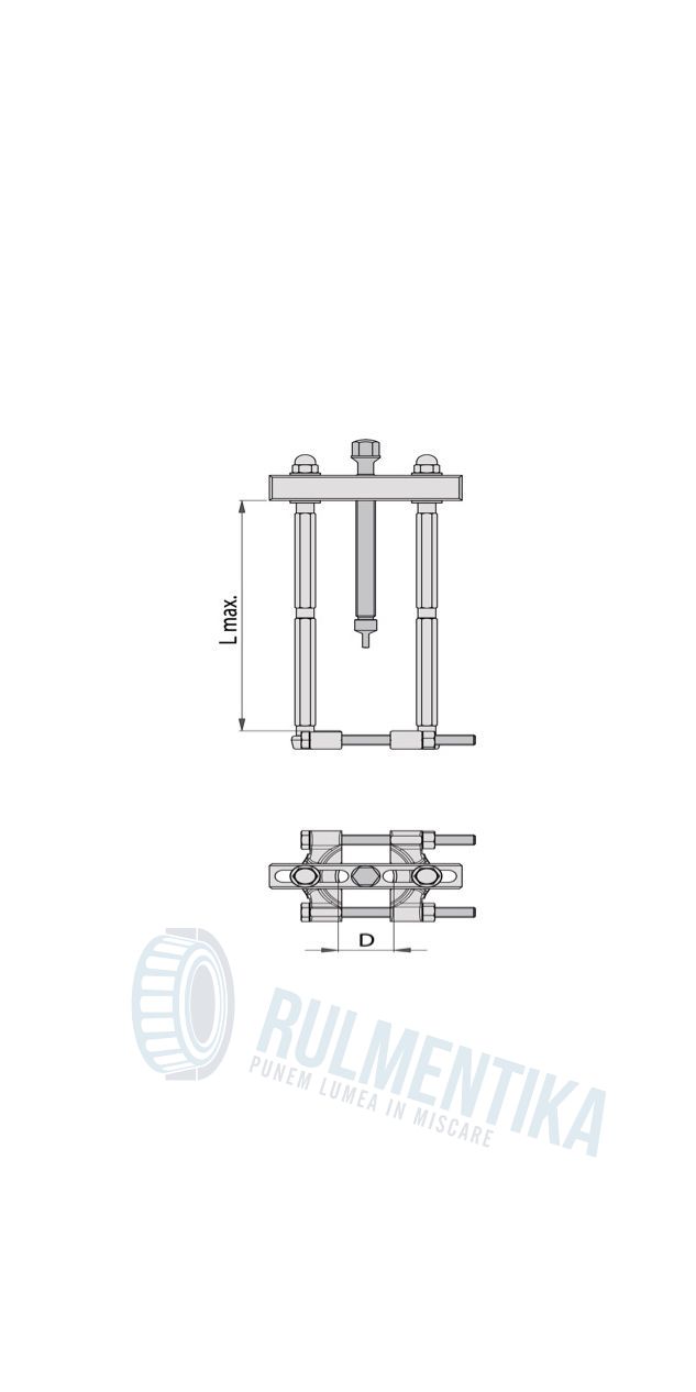 Extractor rulmenti 5-60 UNIOR