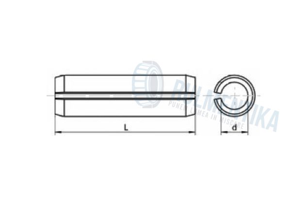 Stift elastic 2.5X10