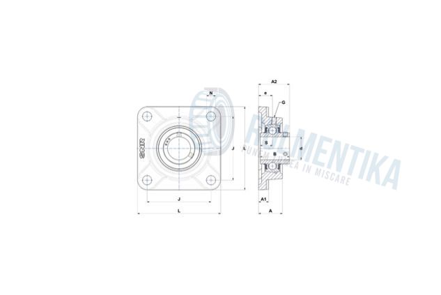 Lagar SPUCF204 INOX IMP