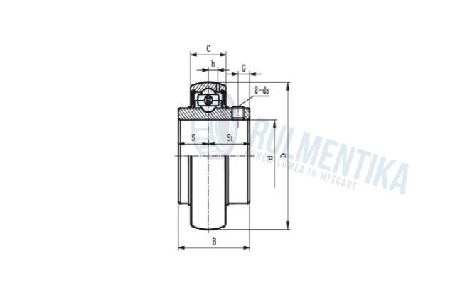 Rulment UC213-40 SNR