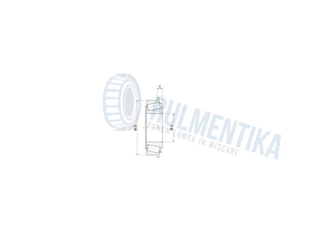 Rulment 30310 R TIMKEN