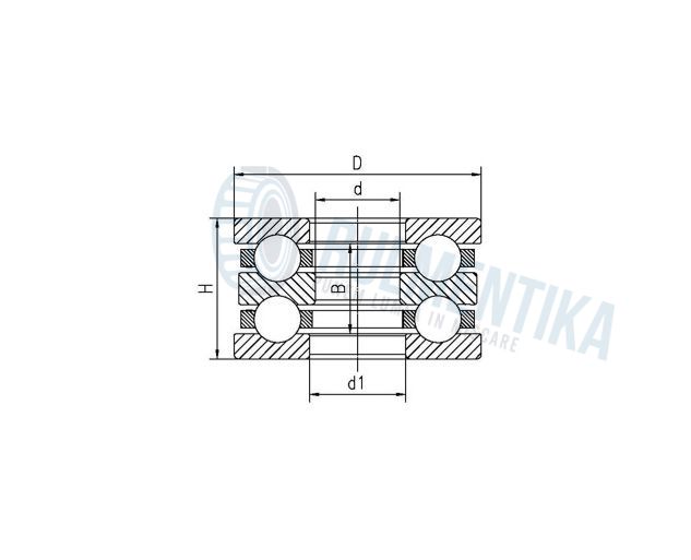 Rulment 52204 ZKL