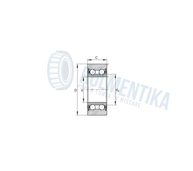 Rulment LR5207 KDD IMP