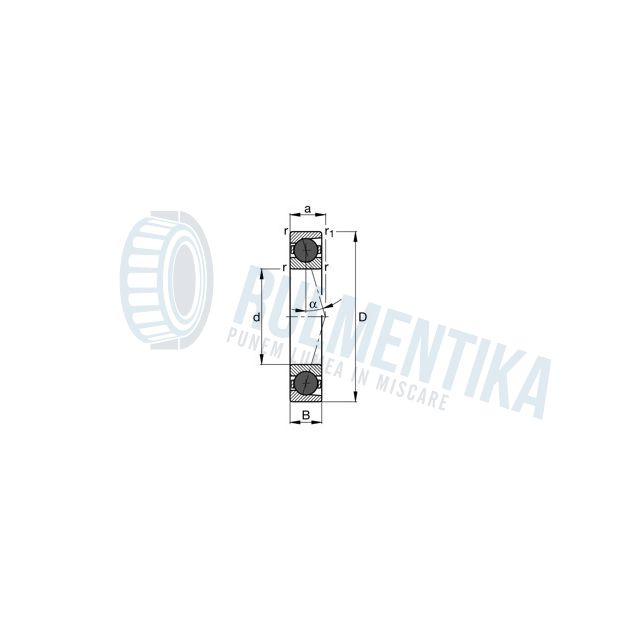 Rulment HCB7014-C-T-P4S-UL CSC