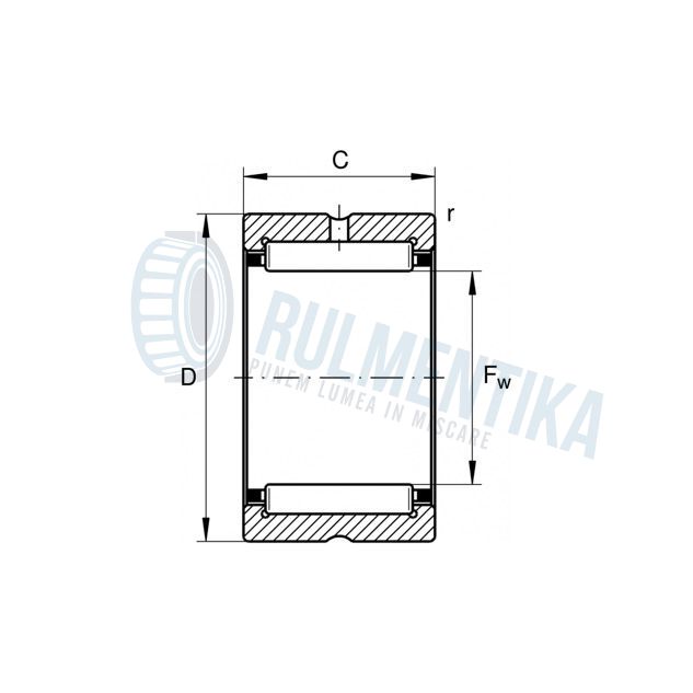 Rulment RNA4906 2RS Koyo