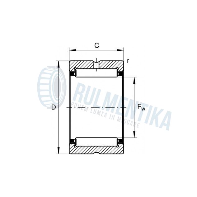 Rulment NKS35 NTN