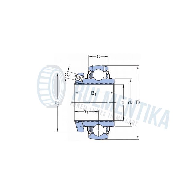 Rulment NC208 Koyo