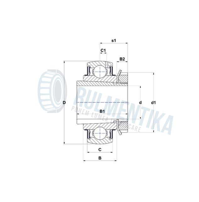 Rulment UK206+H2306 SNR