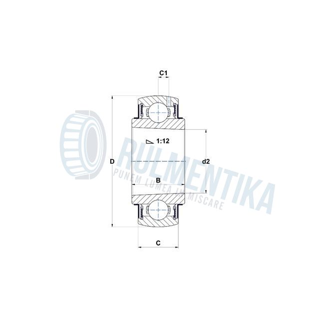 Rulment UK205 SLB