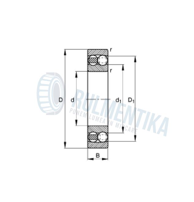 Rulment 1203 FBJ