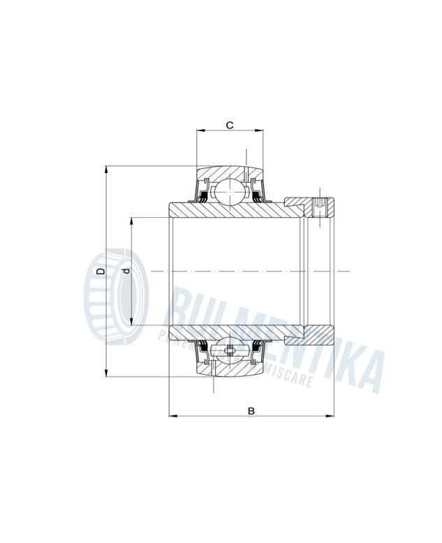 Rulment YEL204 SKF