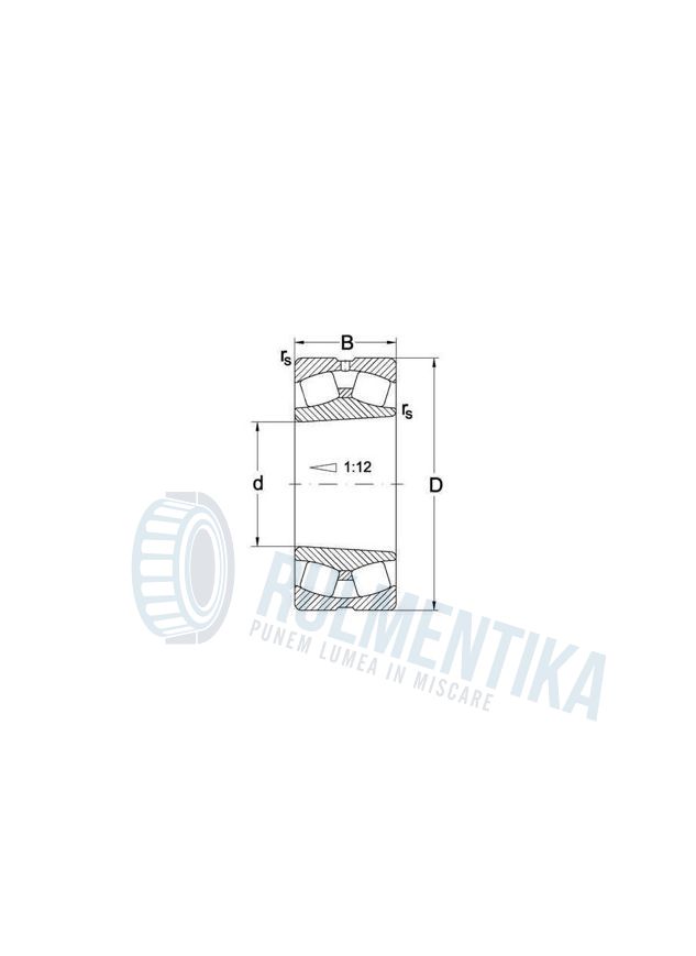 Rulment 22211 CKW33/C3 Koyo